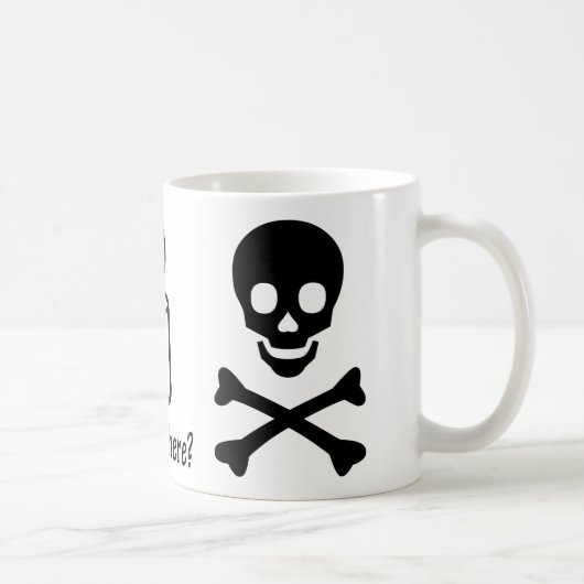 明日は誰だ、どこへ行くんだ コーヒーマグカップ (右)