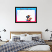 明日へのステップイン キャンバスプリント (インサイチュ (寝室))