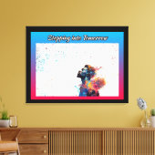 明日へのステップイン キャンバスプリント (インサイチュ (リビング))