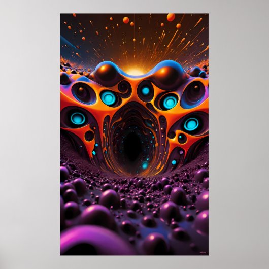 明日への永遠のトンネル – Ken Gage Art ポスター (正面)