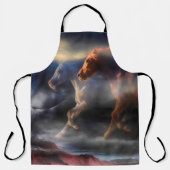 明日ま走での馬 エプロン (正面)