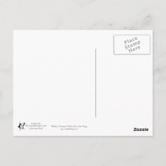 明日を信じて ポストカード (裏面)