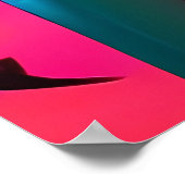 明日を先取りするKen Gage Surrealism ポップ・アートの ポスター (角)