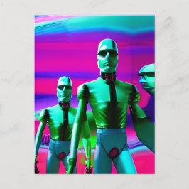 明日を先取りするKen Gage Surrealism ポップ・アートの ポストカード