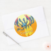 明日を望む ラウンドシール (封筒)