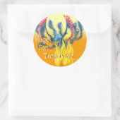 明日を望む ラウンドシール (バッグ)