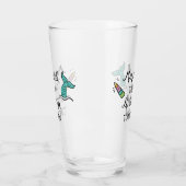 明日今日人魚のユニコーン タンブラーグラス (左)