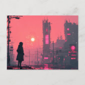 明日静かの都市 ポストカード (正面)