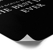 明日 – THE DAY 最高の EVER  Dinner Sign ポスター (角)