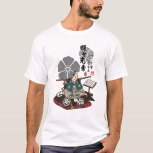 明智光秀浮世絵 Tシャツ