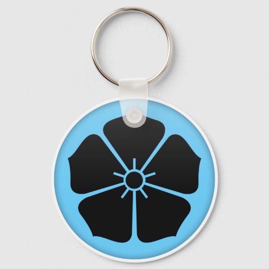 明智氏家紋 キーホルダー (正面)