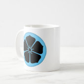 明智氏家紋 コーヒーマグカップ (正面左)