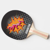 明暗中間部BAM! スーパーヒーローのパーソナライズなかい 卓球ラケット (横)