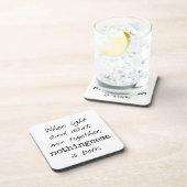 明暗懸命プラスチックコースター コースター (右側)