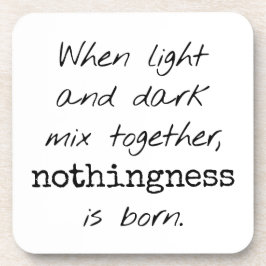 明暗懸命プラスチックコースター コースター