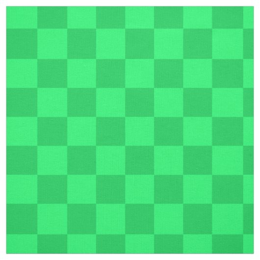 明暗緑模様板市松模様に状デザイン ファブリック (見本)