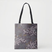 明治時代の桜川トートバッグ | 桜の花 トートバッグ (正面)