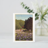 明治神宮菖蒲園明治神宮のアイリスガーデン川瀬蓮井 ポストカード (スタンド正面)