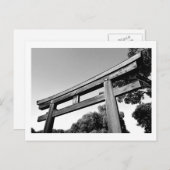 明治神宮、東京、日本はがき ポストカード (正面/裏面)