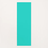 明無地のるいターコイズ ヨガマット (正面)