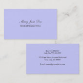 明白で及びシンプルで軽いタマキビの名刺 名刺 (正面/裏面)