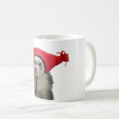 明白で熱狂するなフェレットのマグ コーヒーマグカップ (正面右)