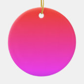 明白で空白のな赤の陰DIYは文字の引用文の写真を加えます セラミックオーナメント (正面)