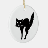 明白で空白のな赤の陰DIYは文字の引用文の写真を加えます セラミックオーナメント (右)