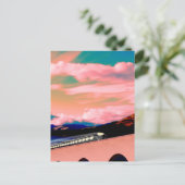 明白なコロンビアの峡谷 ポストカード (スタンド正面)