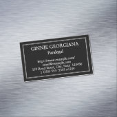 明白なパラリーガルの磁気名刺 マグネット名刺 (インサイチュ)