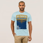 明白なプロジェクトの飢餓のワイシャツ Tシャツ (正面フル)