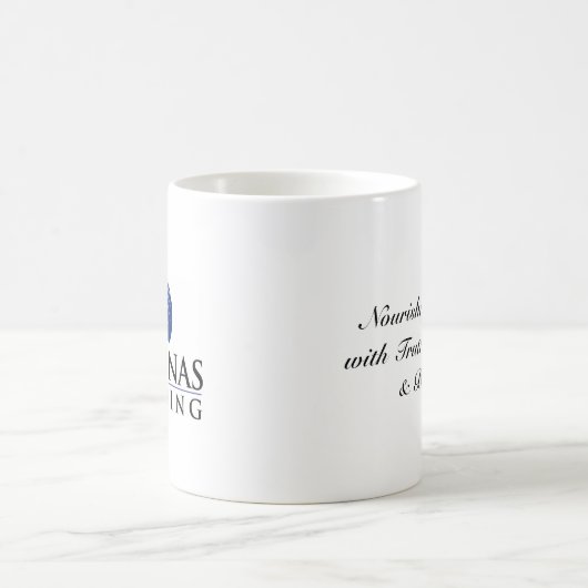 明白なマグを学んでいるアクィナス コーヒーマグカップ (中央)