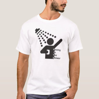 明白なロゴのティー Tシャツ