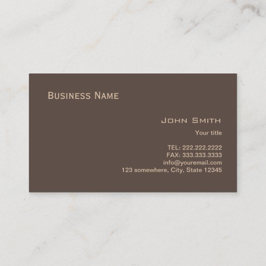 明白なヴィンテージの金ゴールドの馬の暗いタンの名刺 名刺 (裏面)