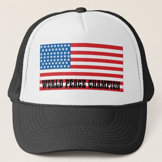 明白な世界大戦のチャンピオン キャップ (正面)