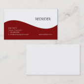 明白な名刺 名刺 (正面/裏面)