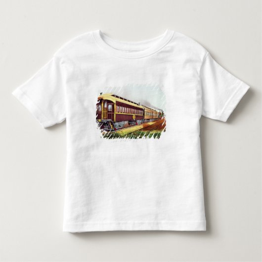 明白な稲妻 トドラーTシャツ (正面)