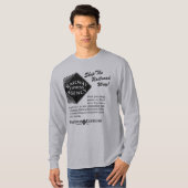 明白な鉄道-鉄道方法Tシャツを出荷して下さい Tシャツ (正面フル)