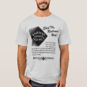 明白な鉄道-鉄道方法Tシャツを出荷して下さい Tシャツ (正面)