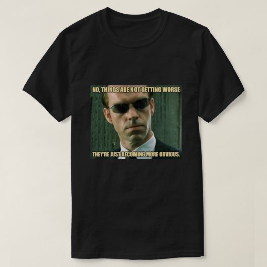 明白な Tシャツ (デザイン正面)