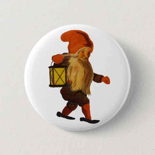 明白なTomtenボタン- 缶バッジ (正面)