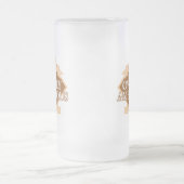 明白に曖昧な社会 フロストグラスビールジョッキ (中央)