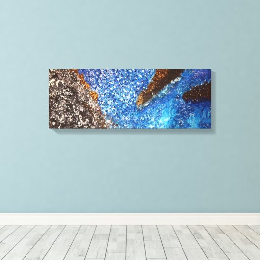 「明瞭度」 キャンバスプリント (インサイチュ (ウッドフロア))