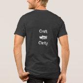 明確なクラフト トライブレンドＴシャツ (裏面)