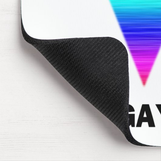 明確なゲイ マウスパッド (コーナー)