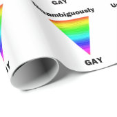 明確なゲイ ラッピングペーパー (ロールコーナー)