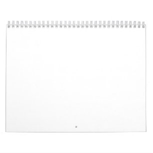 明確な黒で囲まれた白い四角縁ど形 カレンダー