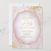 明細金ゴールド素晴らし抽象芸術卒業メジャーID907 (裏面)