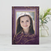 明細金ゴールド素晴らし抽象芸術卒業用梅ID907 (スタンド正面)