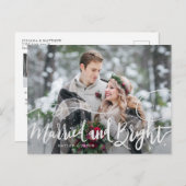 明結婚したるいお洒落星の結婚写真 シーズンポストカード (正面/裏面)